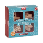 Picture of The Games Company Wooden Puzzles 4 Pack