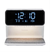 Picture of Goodmans Wireless QI Charging Alarm Clock Home Decor Alarm 
