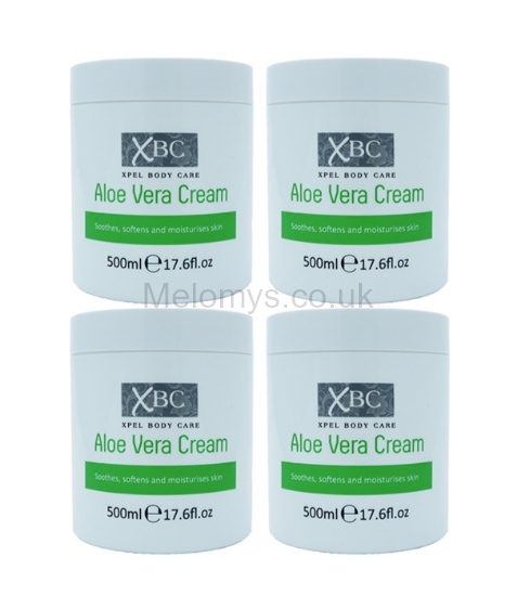 Picture of XBC Aloe Vera Cream 500ml - Pack of 4