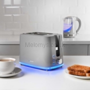 Picture of Blaupunkt Led 2 Slice Illuminating Toaster - Grey