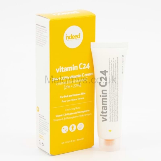 Picture of Indeed Laboratories Vitamin C24 Cream Dull Uneaven Skin 30ML